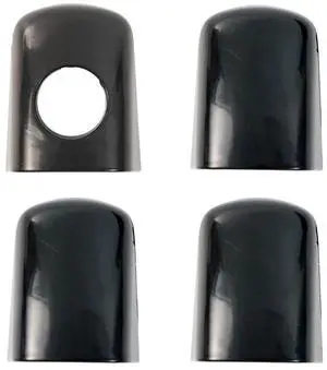 Paiying 4Pcs Door Handle End Cover Cap Trim Set 9101GE For Citroen Berlingo B9 2008-2018