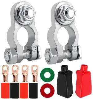 Paiying Battery Terminal Connectors Kit For Car Boat Truck RV Camper