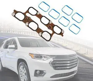 Paiying Lower Intake Manifold Gasket 12673301,12691199 For Chevy Buick Cadillac 2010-20