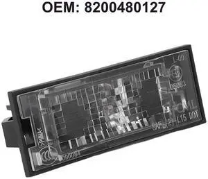 Paiying Rear Number Plate Light For Renault Master Megane Trafic Clio Laguna 8200480127 Paiying Rear Number Plate Light For Renault Master Megane Trafic Clio Laguna 8200480127