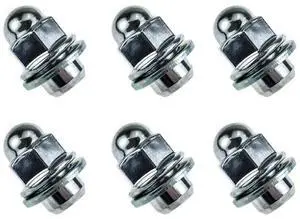 Paiying 6Pcs Wheel Lug Nuts For Mitsubishi Galant L200 Lancer Montero Outlander MR455707 Paiying 6Pcs Wheel Lug Nuts For Mitsubishi Galant L200 Lancer Montero Outlander MR455707