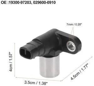 Paiying 19300-97203 Car Engine Replacement Crankshaft Position Sensor For Daihatsu