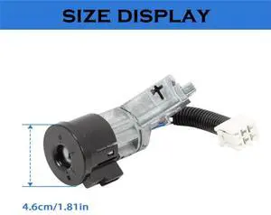 Paiying Ignition Lock With 2 Keys N0501412 N0502200 For Peugeot 107 Citroen C1 Toyota Aygo