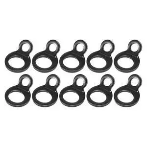 Paiying 10Pcs Tie Down Anchors Tie Down Strap Rings For Motorcycle Atv Dirt Bike