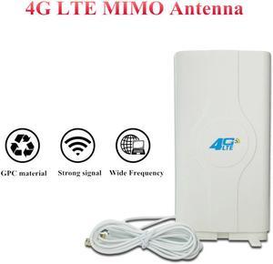 3G 4G Lte Antenna Mobile Antenna 700~2700mhz 30dbi SMA CRC9 TS9 Male Connector Booster Mimo Panel Antenna+2 Meters