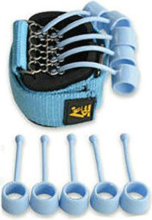 Blue-40lbs Finger Extensor Trainer Hand Resistance Bands Finger Stretcher Extensor Grip Strengthener