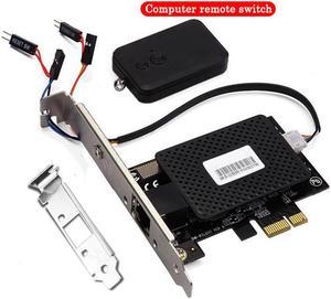 1000Mbps Gigabit Ethernet PCI-E PCI Express RJ45 Network Riser Card Controller