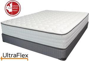 Ultraflex GLORY- 10" Orthopedic Pocket Coil Foam Encased, Eco-friendly Hybrid Mattress (Made in Canada)- Double/Full Size with Waterproof Mattress Protector