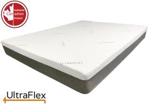 Ultraflex DREAMER- Orthopedic, Cool Gel Memory Foam, Eco-friendly Mattress (Made in Canada) - Twin / Single size with Waterproof Mattress Protector