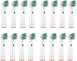 Set of 16 Compatible Toothbrush Replacement Heads - Floss Specialist