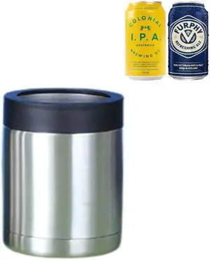 Stainless Steel Can Stubby Holder - 1pack