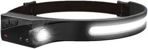 Rechargeable Headlamp - Black