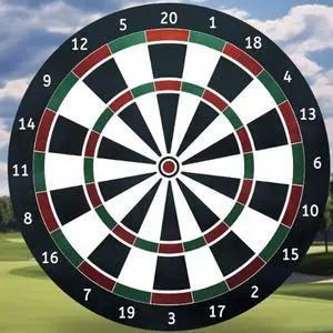Dart Board Golf Game - Great Indoor Fun For Adults & Kids - Style B
Great Indoor Fun 
The Ultimate Golf & Darts Mash-Up
Players aim at a giant, soft dartboard using golf balls instead of darts