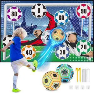 Indoor Football Game with Two Ball - Great Indoor Fun For Adults & Kids - Blue and Orange Ball
Bring the thrill of the pitch into your living room with the Indoor Football Game