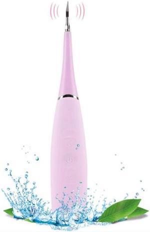 Electric Sonic Dental Calculus Plaque Remover Tool Kit - Pink - Keep Your Teeth And Gums in Great Shape and Achieve Best Oral Health Care Using This Electric Dental Calculus Remover