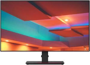 Refurbished Lenovo ThinkVision P27q20 27 QHD 2560x1440 4ms IPS Monitor Black