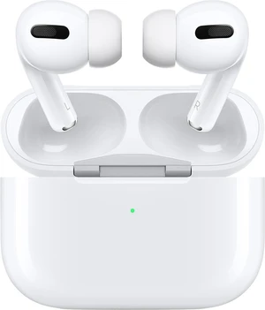 Apple AirPods Pro with Wireless Charging Case, White Apple AirPods Pro with Wireless Charging Case, White