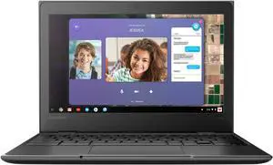 Lenovo Chromebook 100e 11.6" 4GB 32GB eMMC Celeron® N3350 1.1GHz ChromeOS, Black