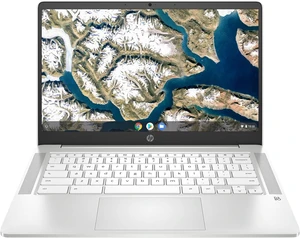 HP Chromebook 14A-NA0020 14" 4GB 32GB eMMC Celeron® N4000 1.1GHz ChromeOS, Ceramic White HP Chromebook 14A-NA0020 14" 4GB 32GB eMMC Celeron® N4000 1.1GHz ChromeOS, Ceramic White