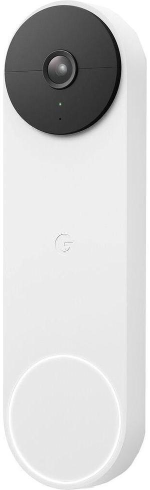 Google Nest Wi-Fi Video Smart Doorbell Camera (Battery Operated) - White - Certified Refurbished - Grade A