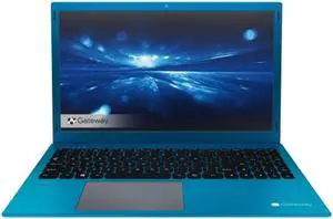 Gateway GWTN156 15.6" 4GB 128GB SSD Pentium® Silver N5030 1.1GHz Win10S, Blue