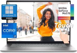 Dell Inspiron 16 5620 Silver Laptop, 16.0" FHD+ Touch,10-Core Intel i7-1255U, 32 GB RAM, 512 GB PCIe SSD, NVIDIA GeForce MX570, Backlit KB, Wi-Fi 6E, Bluetooth 5.2, SDXC Reader, FHD Webcam, Win 11 Pro