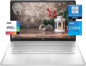 New HP Essential 17t-cn300 17.3" HD+ Touch Laptop, Laptop, Intel Core i5-1335U,intel Iris Xe Graphics,Wi-Fi 6 and Bluetooth 5.3,Backlit Keyboard,32 GB RAM,2 TB SSDWindows 11 ProSilver
