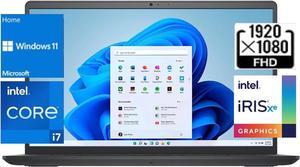 Dell Inspiron 3530 15.6" FHD Laptop,Intel Core i7-1255U,Intel Iris Xe Graphics,64 GB RAM|2 TB SSD,Windows 11 Home,Black