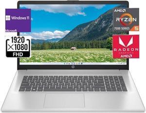 HP 17.3 FHD Ryzen 5 7430U Laptop,64 GB RAM,1 TB PCIe SSD,Windows 11 Pro