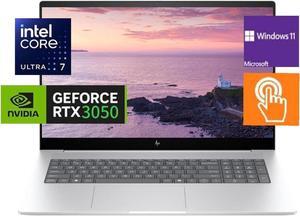 HP Envy 17.3 FHD Touch Laptop,Intel Core Ultra 7 155H(Beats i7-13620H),GeForce RTX 3050,64 GB DDR5 RAM,2 TB PCIe SSD,Silver