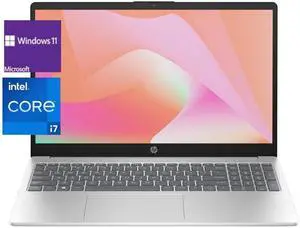 HP 15.6" FHD Laptop,Intel Core i7 1360P + Intel Graphics,Backlit keyboard,12 GB RAM,512 GB PCIe SSD,Win 11 Home