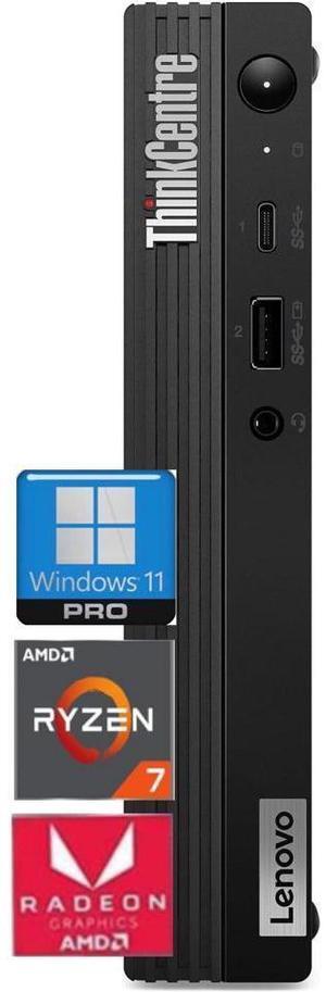 Lenovo IdeaCentre M75q Tiny Gen 2 Desktop,AMD Ryzen 7 PRO 5750GE Processor,16GB RAM,512GB SSD,Win 11 Pro