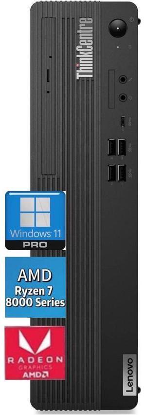Lenovo IdeaCentre Small Form Desktop,AMD Ryzen 7 PRO 8700G Processor,AMD Radeon 780M,32GB DDR5 RAM,512GB SSD,Win 11 Pro