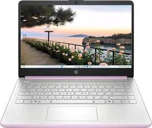 HP 14" HD Intel N150 Laptop,4GB RAM,128GB SSD,Win 11 Pro,Honey Lavender