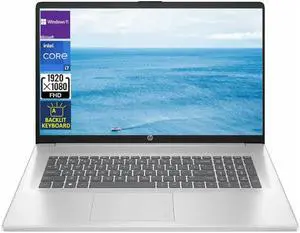 HP 17.3" FHD Business Laptop,Intel Core i7 1355U(up to 5.0 GHz),Backlit Keyboard,Wi-Fi 6,8 GB RAM,512 GB PCIe SSD,Win 11 Home