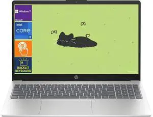 HP Business Laptop,15.6" FHD Touchscreen,Intel Core i7 1355U(up to 5.0 GHz),Backlit KB,Fingerprint Reader,64 GB RAM,1 TB PCIe SSD,Win 11 Home