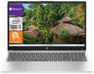 HP Business Laptop,15.6 HD Touchscreen,Intel core i3-1315U Processor,32GB RAM,1 TB PCIe SSD,Windows 11 Home,Silver