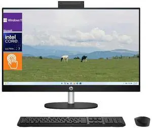 HP 27" FHD touch All-in-One Desktop,Intel Core Ultra 7 255U,16 GB DDR5 RAM,512 GB PCIe SSD,Windows 11 Home HP 27" FHD touch All-in-One Desktop,Intel Core Ultra 7 255U,16 GB DDR5 RAM,512 GB PCIe SSD,Windows 11 Home