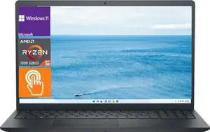Dell Inspiron 15 Business Laptop - 15.6" FHD Touch - AMD Ryzen 5 7530U Processor - AMD Radeon Graphics - 32 GB RAM,2 TB PCIe SSD - Win 11 Home