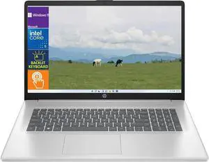 HP 17.3" HD+ Touch Laptop,Intel Core 5 120U processor,Backlit Keyboard,8GB DDR4 RAM,512 GB SSD,Win 11 Home HP 17.3" HD+ Touch Laptop,Intel Core 5 120U processor,Backlit Keyboard,8GB DDR4 RAM,512 GB SSD,Win 11 Home