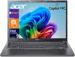Acer Aspire AI Copilot Laptop,16" WUXGA Touchscreen,Intel Core Ultra 9 288V Processor,32GB DDR5 RAM,1 TB SSD,Win 11 Home,Steel Gray Acer Aspire AI Copilot Laptop,16" WUXGA Touchscreen,Intel Core Ultra 9 288V Processor,32GB DDR5 RAM,1 TB SSD,Win 11 Home,Steel Gray