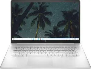 New HP 17.3" HD+ 1600 x 900 Intel core i3-1115G4 4.1 GHz 16GB RAM 1TB SSD 1TB HDD Windows 10 Pro Silver