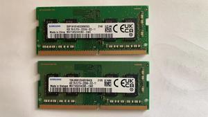 SAMSUNG 4GB x 2 DDR4 260-PIN 2666 MHz M471A5244CB0-CWE 1R X 16 RAM for Laptop 2 Count