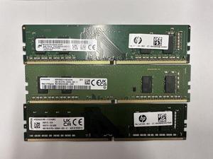 50 - Pack OEM Micron / Sumsang / Kingston 4GB PC4-3200AA Desktop Dimm Memory Combo (pick any kind of 3 and meet total of 50 pcs)