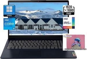 Lenovo IdeaPad 3i 15.6" FHD Touch Laptop,Intel Core i5-1155G7 Processor,WiFi 6 and Bluetooth 5.2,Windows 11 Pro (12 GB RAM|512 GB SSD),Abyss Blue