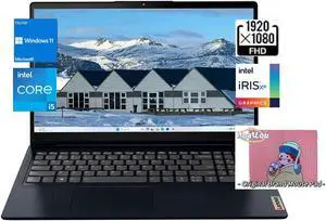 Lenovo IdeaPad 3i 15.6" FHD Touch Laptop,Intel Core i5-1155G7 Processor,WiFi 6 and Bluetooth 5.2,Windows 11 Home (8 GB RAM|512 GB SSD),Abyss Blue