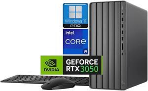 HP Envy TE01-4000 Desktop,Intel Core i9-12900K Processor(up to 5.2GHz),NVIDIA GeForce RTX 3050 8GB Graphics,16 GB RAM,256 GB SSD,Windows 11 Pro