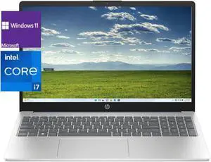 HP Pavilion Business 15.6" Full HD IPS Intel Iris Xe Graphics Intel Core 12th Gen i7-1255U 16GB DDR4 RAM 512GB SSD Backlit Keyboard Wifi 5 Bluetooth 5 Windows 11 Pro Silver
