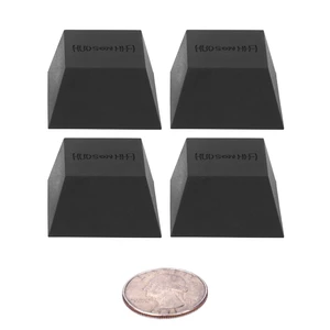 Turntable & Subwoofer Isolation Feet (4-Pack) with Isolation Dots Silicone Anti-Vibration Pads for Turntables, Subwoofers & Speakers Non-Slip Adhesive, 20A Silicone, 15 lbs Per Pad Turntable & Subwoofer Isolation Feet (4-Pack) with Isolation Dots Silicone Anti-Vibration Pads for Turntables, Subwoofers & Speakers Non-Slip Adhesive, 20A Silicone, 15 lbs Per Pad