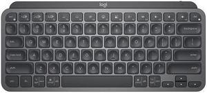 Logitech MX Keys Mini Minimalist Wireless Illuminated Keyboard, Compact, Bluetooth, Backlit, USB-C, Compatible with Apple macOS, iOS, Windows, Linux, Android, Metal Build